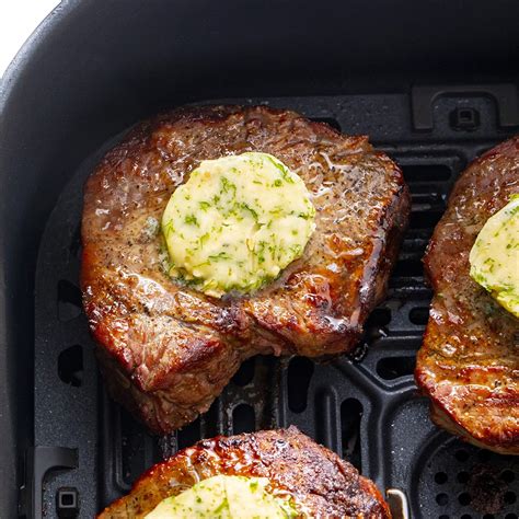 air fryer thick cut steak.